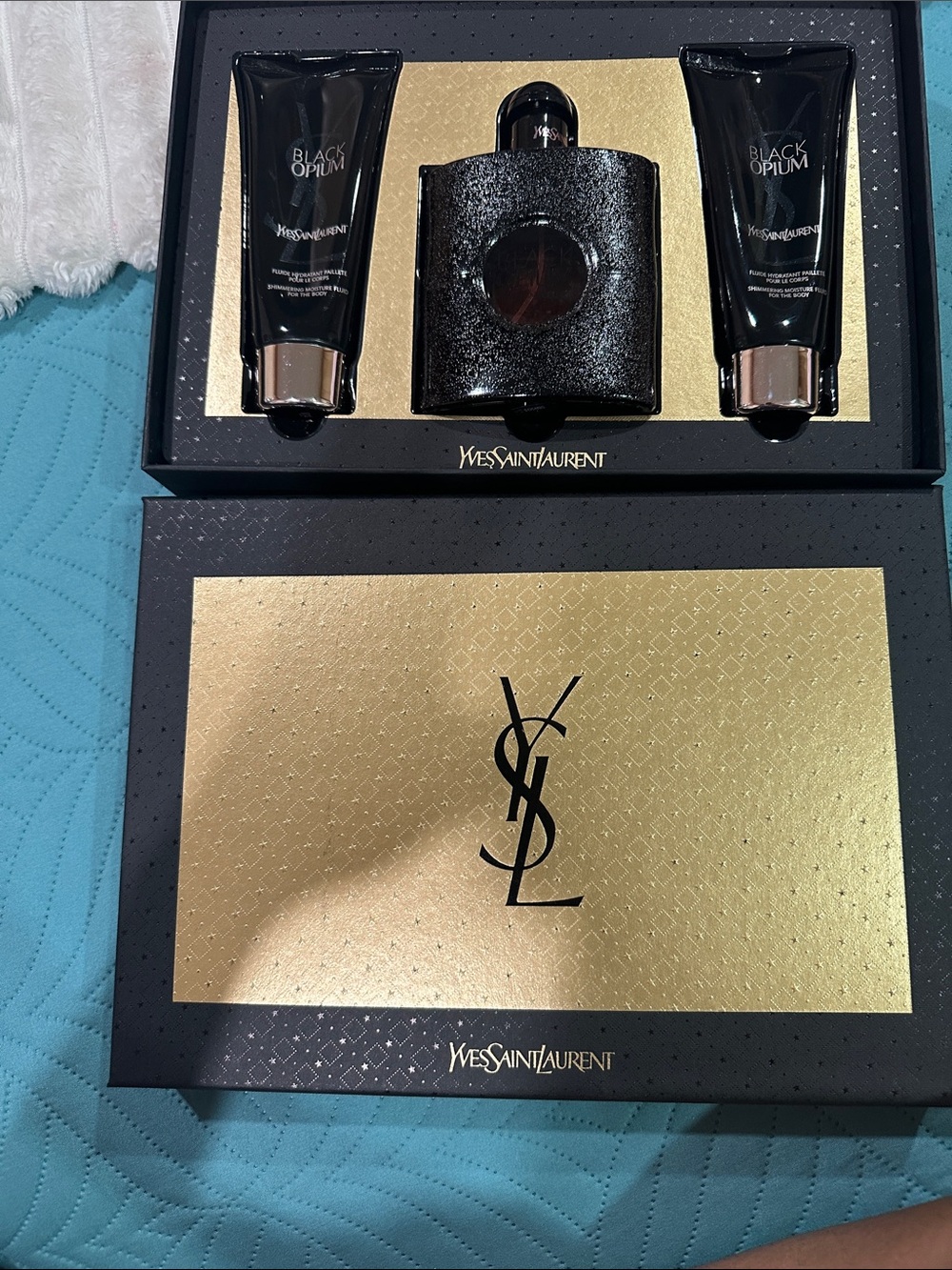 Yves Saint Laurent Black and Gold Women’s Fragrance Gift Set